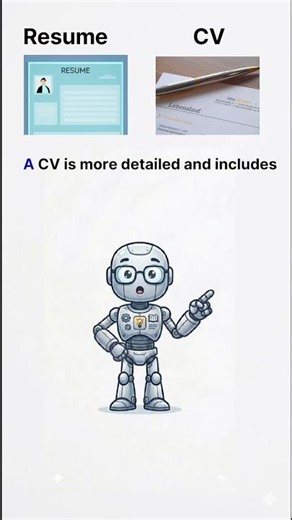 Resume vs CV 🚀