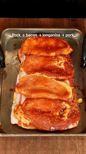 Pork, Bacon & Longanisa Skewers | Grilled Pork Recipe