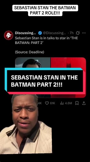 Sebastian Stan Joins The Batman Part 2 Cast
