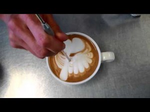 How to Pour Latte Art: Turkey