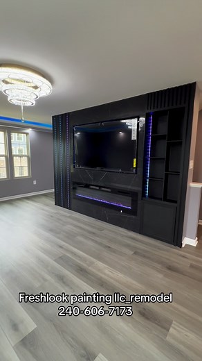 Serviced: Kitchen backsplash installation Kitchen chandelier installation Living room chandelier installation with 3-way Custom Media wall installation Custom ceiling buildout with led light strip installation Full house Painting Tv mounting 3 bedroom light installation All home improvements🥳 240-606-7173🤳 Free quotes 😬 Amazing prices FULL BATHROOM REMODEL STARTING AT $5,600‼️‼️ SERVICES: 🎨EXTERIOR/ INTERIOR PAINTING 🎨BASEMENT REMODEL 🎨KITCHEN REMODEL 🎨BATHROOM REMODEL 🎨HARDWOOD FLOOR RE