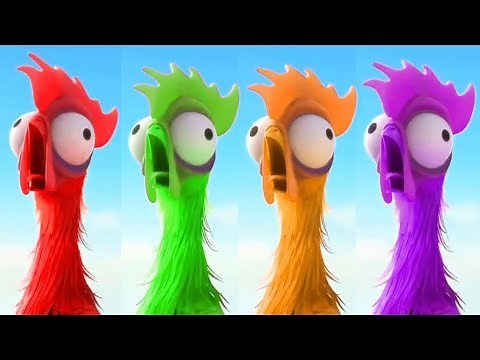 Learn Colors with Moana and Hei Hei || Disney Movie Learn Colors for Kid || Nursery Rhymes Guera