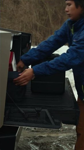 Portable shower truck setup portable with hot water | HyperHeater + RinseKit #portableshower