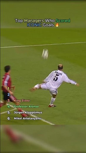 Top Managers Who Scored ICONIC Goals 🔥