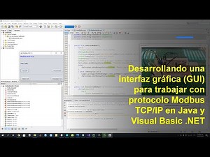 Desarrollo de interfaz gráfica (GUI) para trabajar con MODBUS TCP/IP a través de Java y Visual Basic