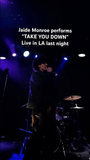 Jaide Monroe - take you down LIVE #concert #rnb #jaidemonroe #liveperformance #justinbieber