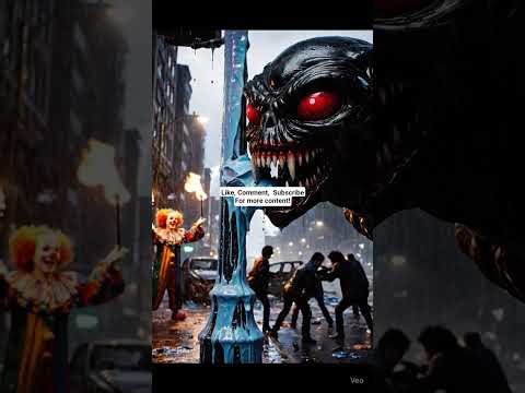 Alien Bites City Lamp Post — Made of Soap?! Huge Brawl & Clown Chaos