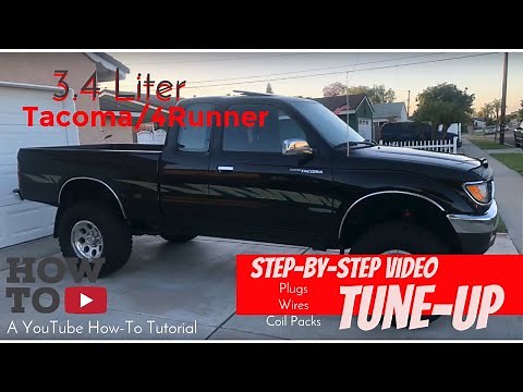 3.4 Liter V6 Toyota (Tacoma) Tune Up! | Amateur step-by-step how-to tutorial!