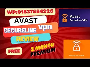 Avast secureline VPN 🔥 100%HONEST REVIEW!2month and 7 days free premium 😱😲😱