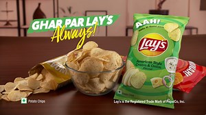 Ghar par adde mein add karo style, Lay's Adda @Home pack ke saath! #GharParLaysAlways #laysindia | Lay's India