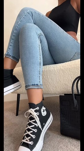 Easy Hack to Shorten Your Jeans Without Sewing | Fashion Tips