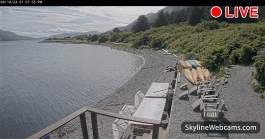 【LIVE】 Live Cam Raspberry Island - Alaska | SkylineWebcams