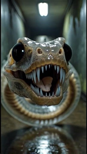 Snake attack on a baby lamb (Money Stix)