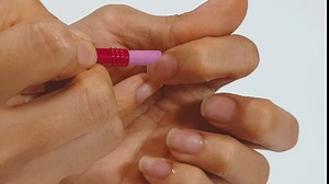 Ceramic Pusher Files for Nails, Manicure Fingernail Files with Cases, Professional Precision Filing Cuticle Remover, Manicure Stick, 2 Pieces