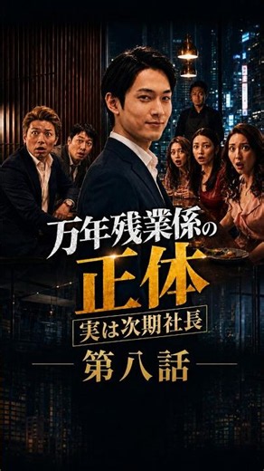 【万年残業係の正体、実は次期社長】第8話｜万年残業係の正体、実は次期社長（全11話）