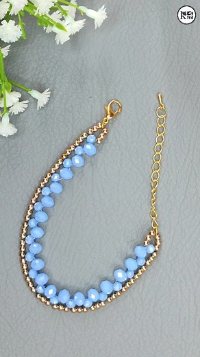 Beaded bracelet tutorial. #tutorial #diy #beadedbracelet #handmadebracelet #craftideas | Krea3