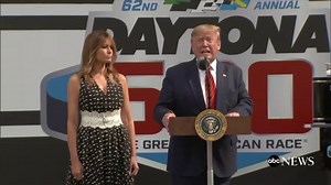 President Donald Trump opens Daytona 500