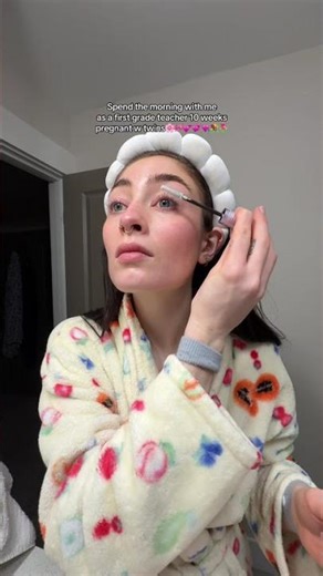 Morning routine before teaching first grade🥰💘💕💗🎀