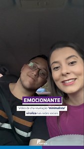 A emoção tomou conta! Considerado por muitos internautas um dos melhores chá revelação que eles já viram, no vídeo que está viralizando nas redes sociais o casal faz uma “festa” para descobrir o sexo do bebê um pouco diferente. A simplicidade do momento encantou os internautas que se contagiaram com a alegria do casal. 📝Beatriz Bueno (@bianasbueno) 📸 Reprodução / @yasminpelegrinelli #fofo #viral #Portal6 | Portal 6