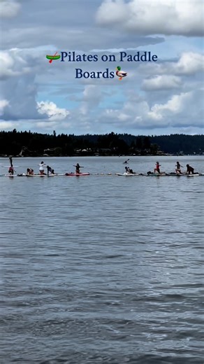 @clubpilatesedmondsshoreline | Shoutout to everyone who came out for our Pilates on paddle boards🌊🦆🚣💙🩵 We hear you guys and always listen to your feedback, this event was... | Instagram