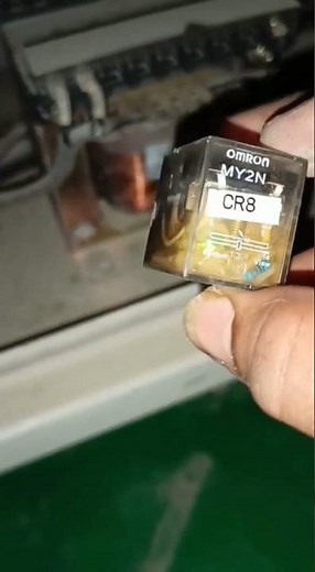 Omron MY2N 24VDC Relay Failure Analysis: Fluid Ingress 🛠️ #shorts