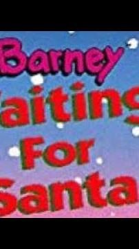 Opening to Barney Waiting for Santa 1998 VHS