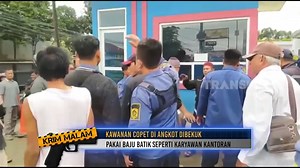 32K views · 230 reactions | Komplotan Copet Di Angkot Berbaju Batik Modus Muntah #KrimMalam | TRANS7 | Facebook