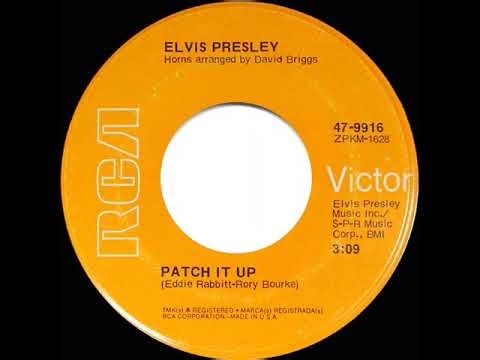 1970 Elvis Presley - Patch It Up (mono 45)