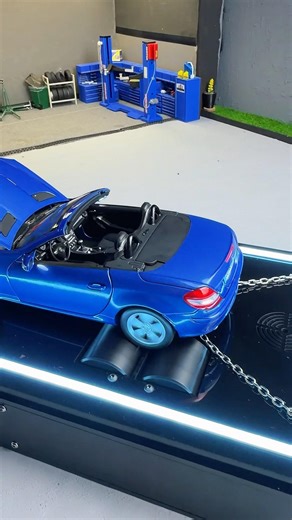 Mercedes-Benz SLK Diecast Model Car Performance Test #car #diecastcars #mercedes