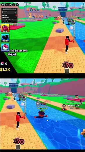 Catch Brainrots From River Script - Fast Pull, Critical Reel - No Key!! #roblox #shorts
