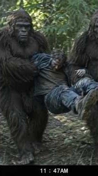 The Most Terrifying Bigfoot Encounter Caught On Camera! #bigfoot #cryptid #scary