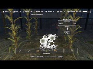 Fallout 4 Planting and gardening in a greenhouse!