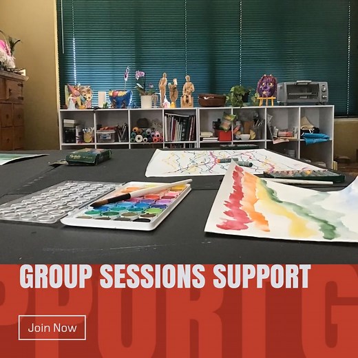 Experience the supportive and healing atmosphere of our group art therapy sessions at Art Therapy Studio Of Reno. Connect with others on your healing journey and find comfort in community and creativity. Join us and see how group therapy can transform your path to emotional wellness. https://api.alkai.ai/tl2eq2?asrc=fbp #ArtTherapy #HealingJourney #CommunitySupport #EmotionalWellness #MentalHealthMatters | Art Therapy Studio of Reno