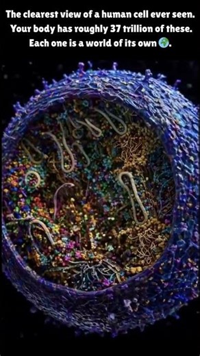 The Clearest View of a Human Cell Ever Seen! 🔬✨