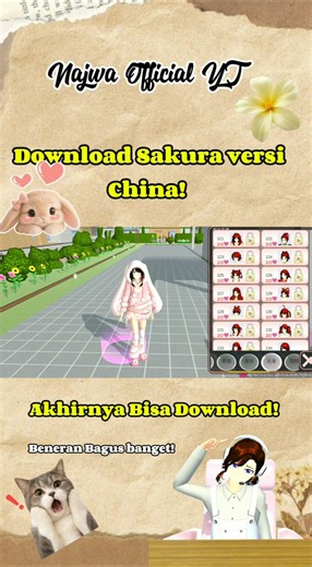 SAKURA VERSI CHINA! 😍🤩💘 #sakuraschoolsimulator #shorts #sakurachina #china #video #fyppp