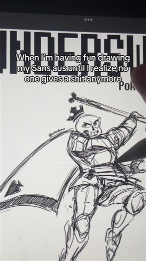 Creative Drawing of Sans AU Designs and Community