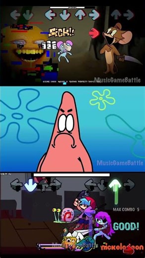 Jerry vs Orange - Spongebob Glitched Mod - Mobile Gameplay - Friday Night Funkin' Game
