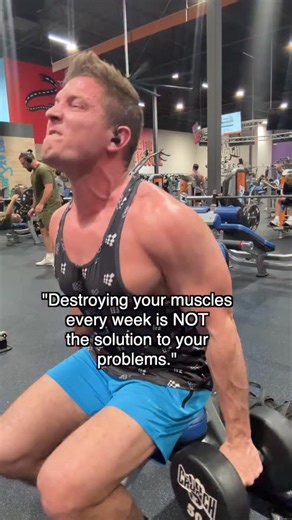 And the song playlist never changes 😆 Comment “Workout” & I’ll send you a free program you can vibe to your favorite music to between sets 🙌 | Scott Herman