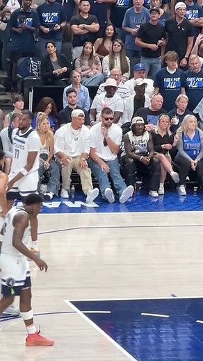 REWIND: Patrick Mahomes & Travis Kelce sit courtside in #Dallas as #Mavs beat #Timberwolves in 2024 WCF Game 3 🏀 #mffl #mavericks #hoops #chiefs #kc #chiefskingdom #dallasmavericks #nba #nfl #football #PatrickMahomes #traviskelce | Jonah Javad