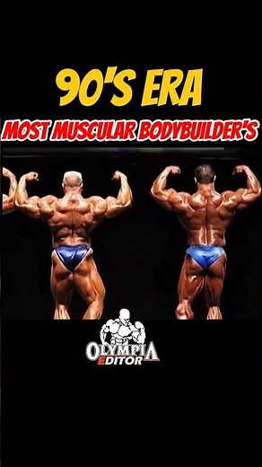 Most Mascular Bodybuilders of 90s Era🔥| Mr Olympia 1997 #bodybuilding #ronniecoleman #markusruhl