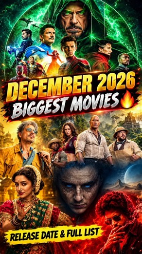 Most Anticipated Movies of December 2026 🔥 | Upcoming Movies & Release Dates #Shorts