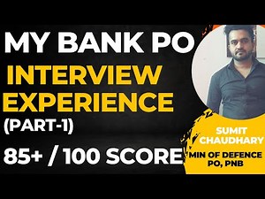 MY IBPS PO INTERVIEW EXPERIENCE (Part-1) | PO Interview Questions | Interview Tips | Bank PO