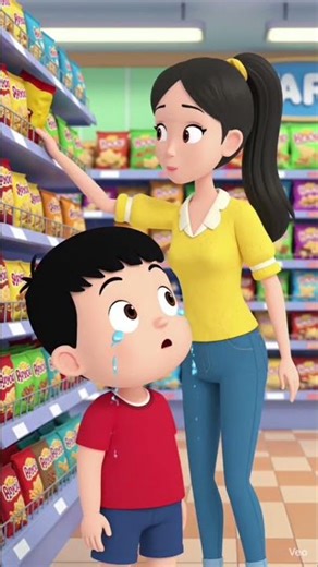 chips kho #cartoon #eating #children #shopping #trending #shorts