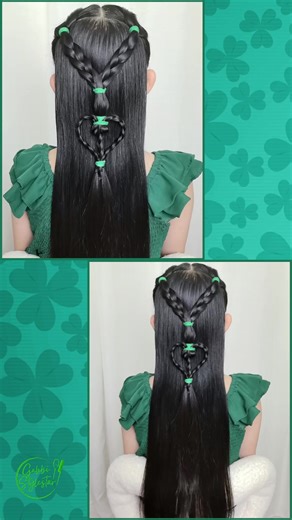 Stylish Heart Braid for a Romantic Look