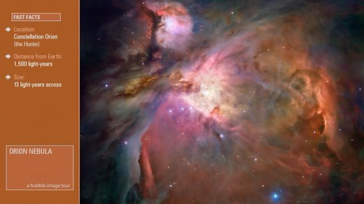 Orion Nebula: A Hubble Image Tour - NASA Science