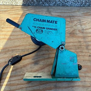 Foley Belsaw Model 399 Chain Mate Grinder Chainsaw Sharpener Saw Shop Tool Bench