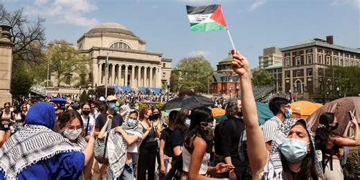 Columbia Starts Suspending Pro-Palestinian Student Protesters in Standoff