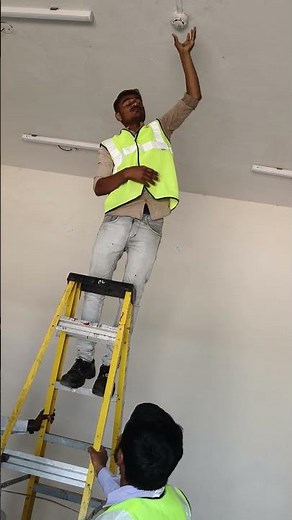 Fire alarm system testing and providing training information