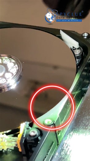 One wrong power-on after a fall destroyed this Seagate 4TB hard drive | Data Recovery Hyderabad Now!