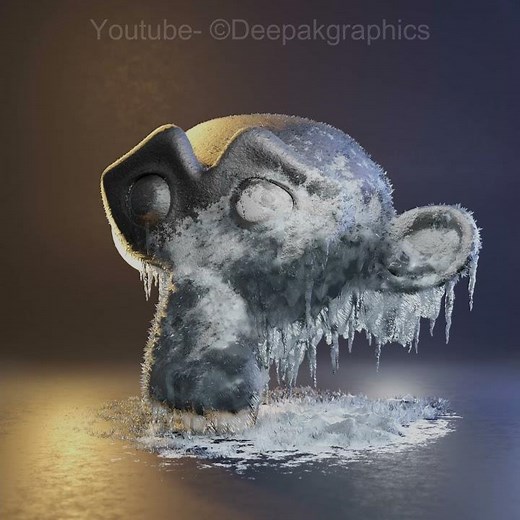 Let's Create Frosted Effect In Blender || Blender Tutorial